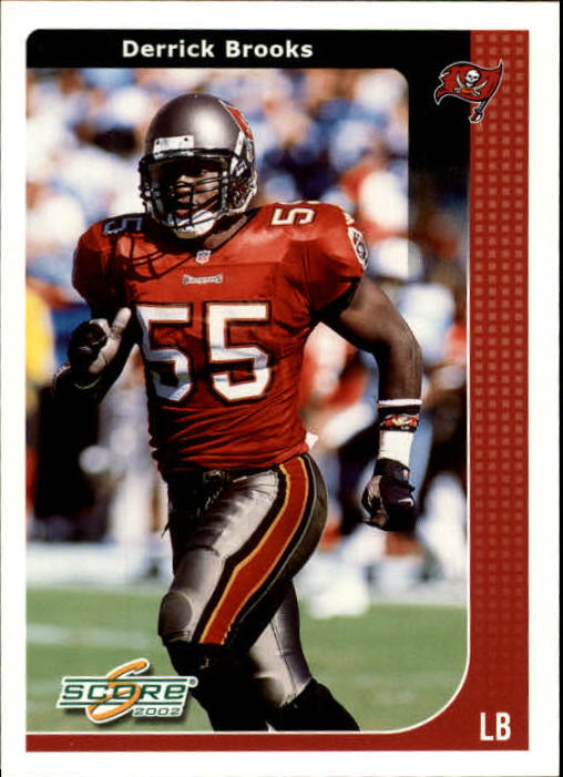 2002 Score #228 Derrick Brooks