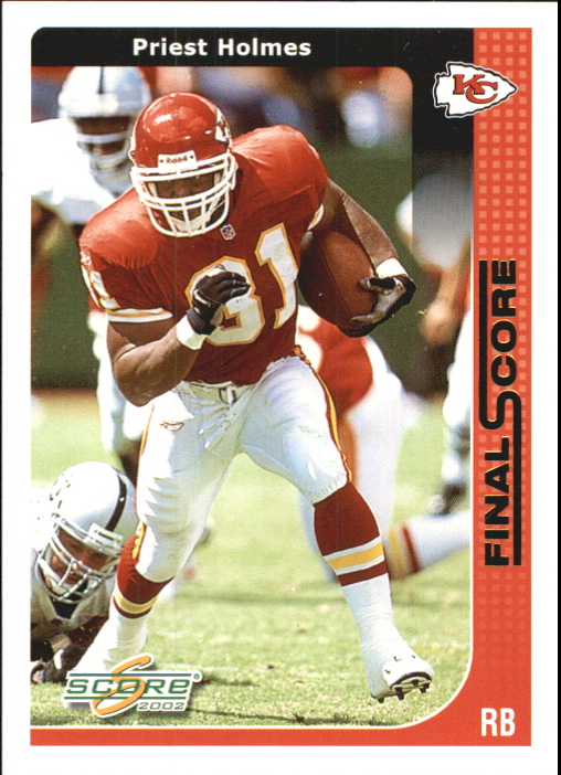 2002 Score Final Score #115 Priest Holmes