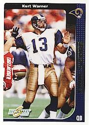 2002 Score Final Score #224 Kurt Warner