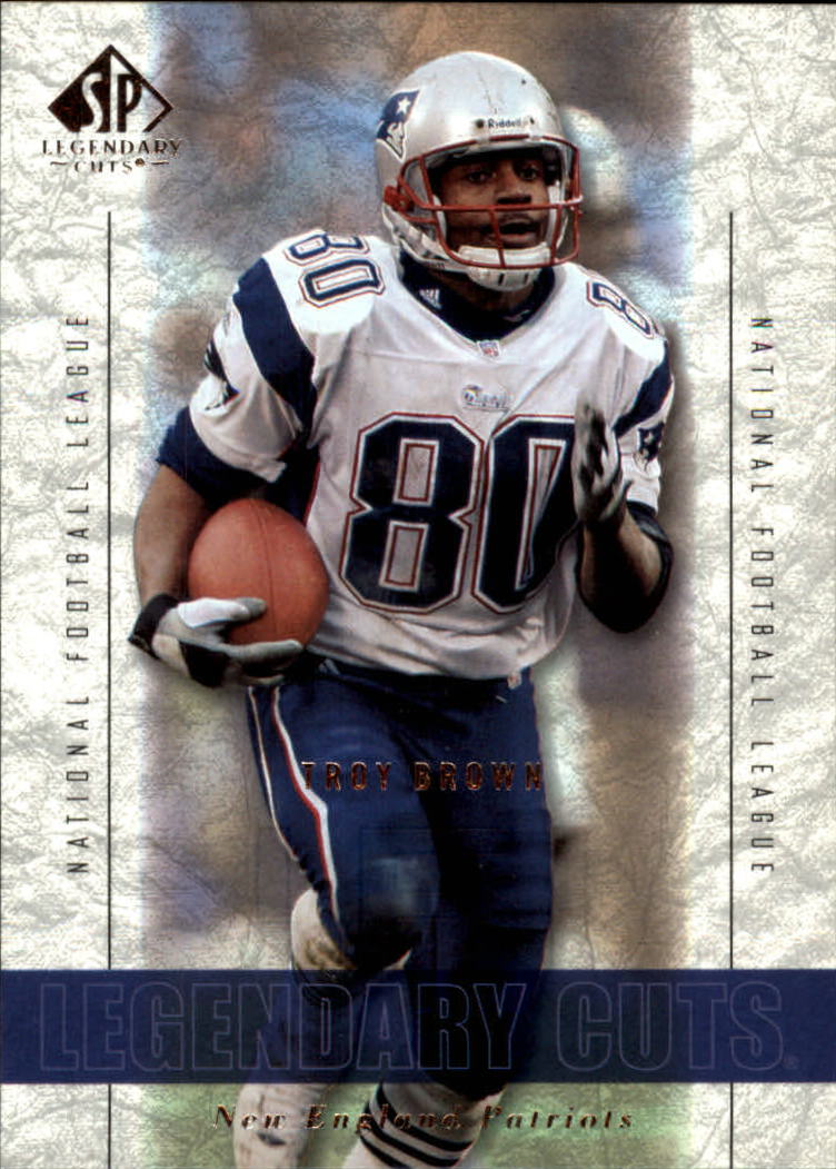 2002 SP Legendary Cuts #3 Troy Brown