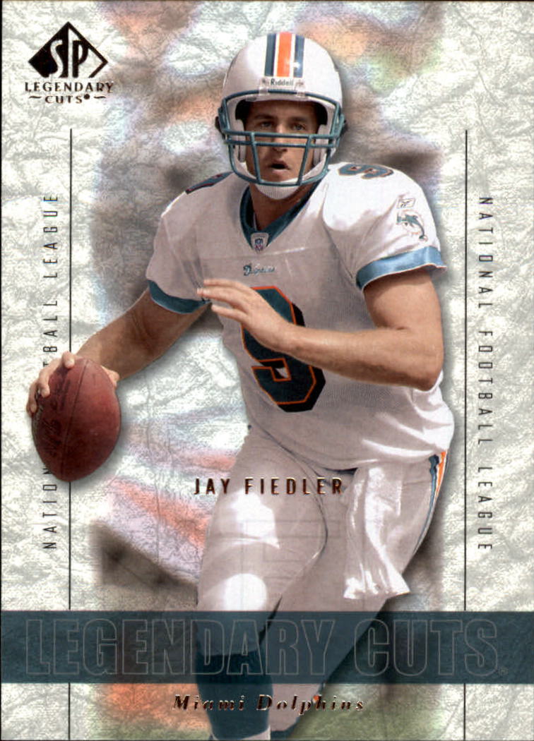 2002 SP Legendary Cuts #8 Jay Fiedler