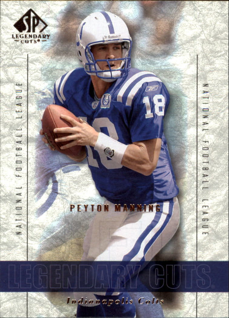 2002 SP Legendary Cuts #22 Peyton Manning