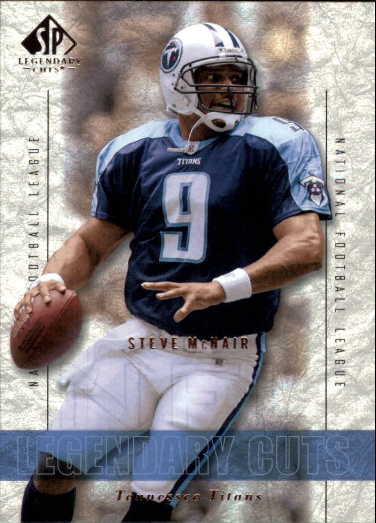 2002 SP Legendary Cuts #30 Steve McNair