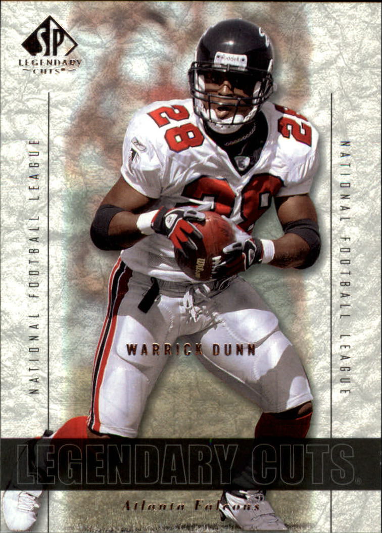 2002 SP Legendary Cuts #74 Warrick Dunn