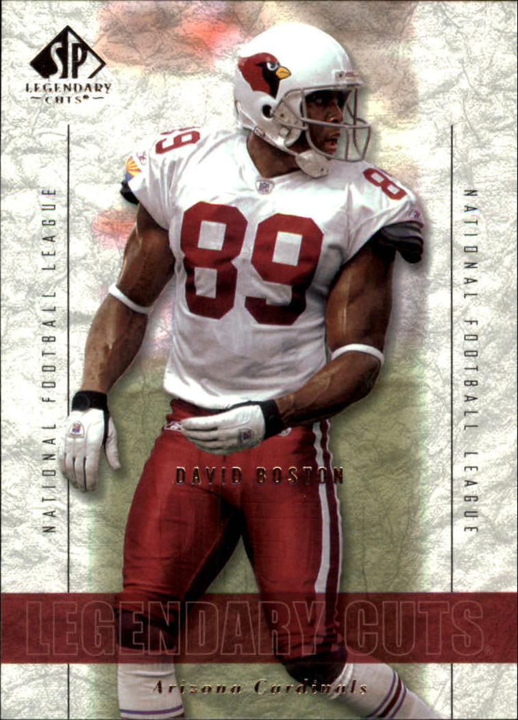 2002 SP Legendary Cuts #88 David Boston