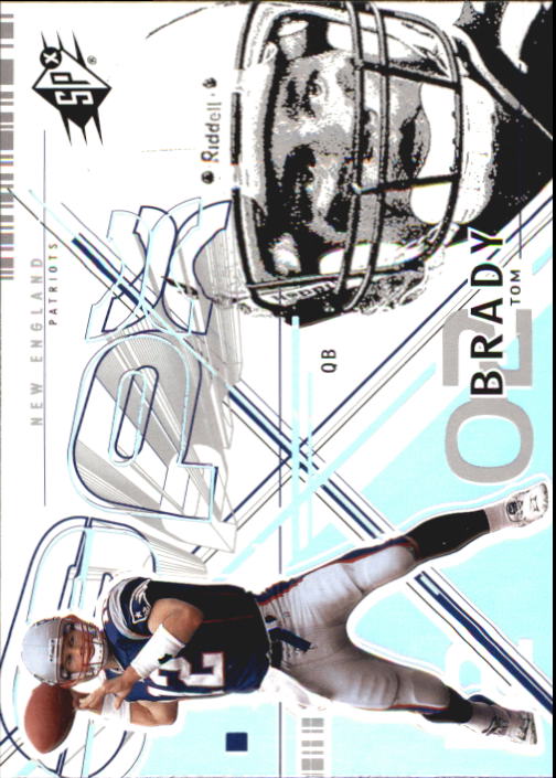2002 SPx #6 Tom Brady