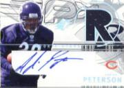 2002 SPx #175 Adrian Peterson JSY AU RC