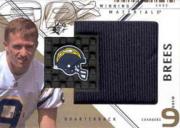 2002 SPx Winning Materials Gold #WMDW Drew Brees