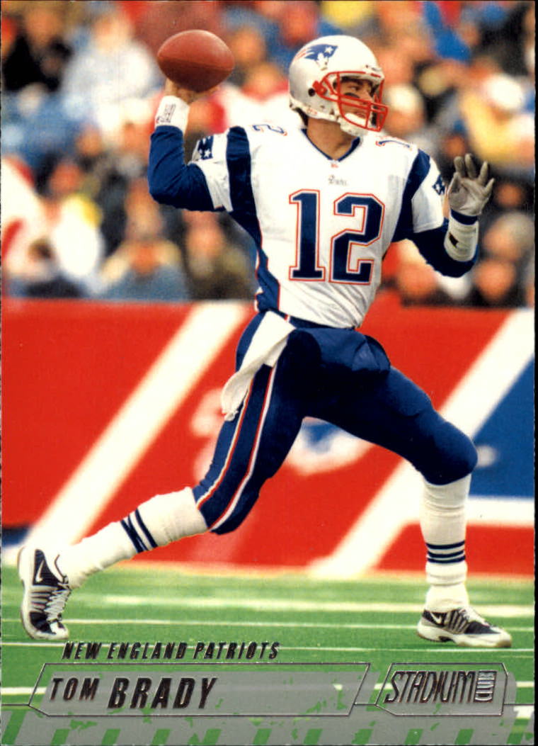2002 Stadium Club #18 Tom Brady front image