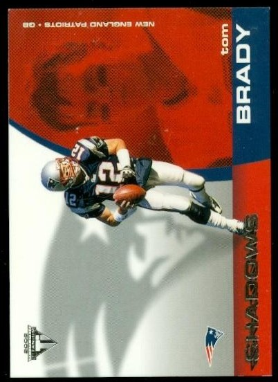 2002 Titanium Shadows #7 Tom Brady