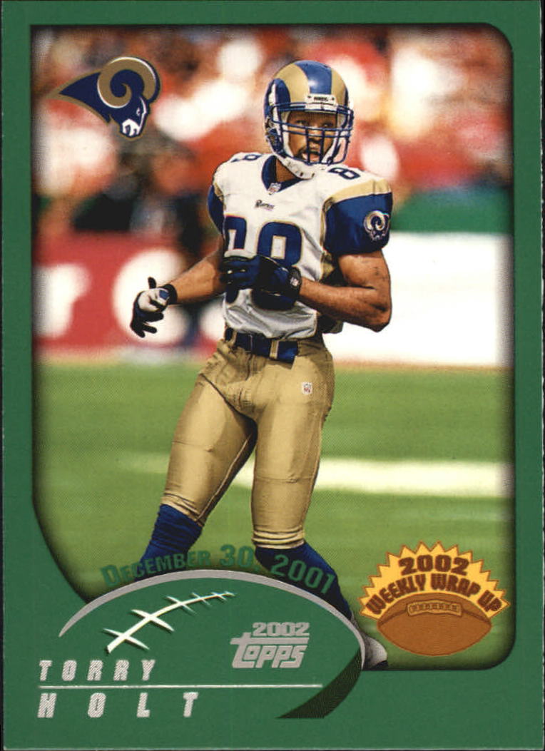 2002 Topps #306 Torry Holt WW