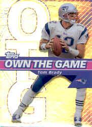 2002 Topps Own The Game #OG7 Tom Brady