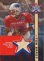 2002 Topps Pro Bowl Jerseys #APTB Tom Brady