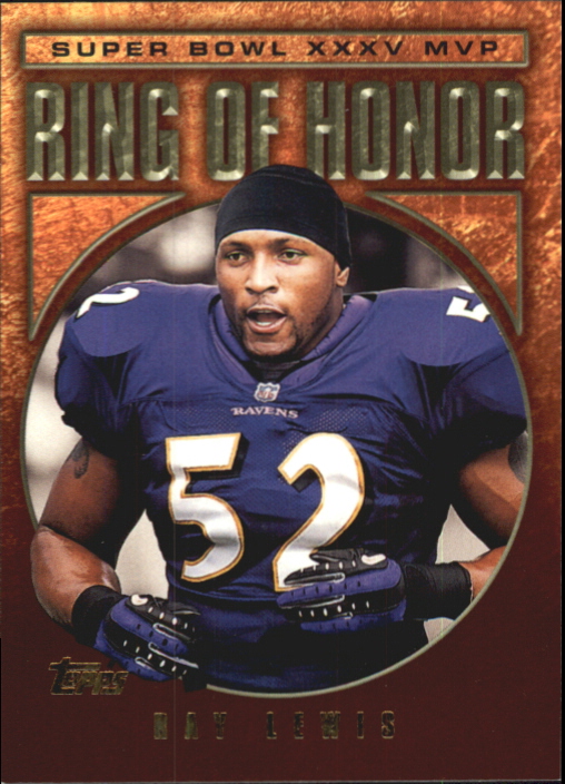 2002 Topps Ring of Honor #RL35 Ray Lewis