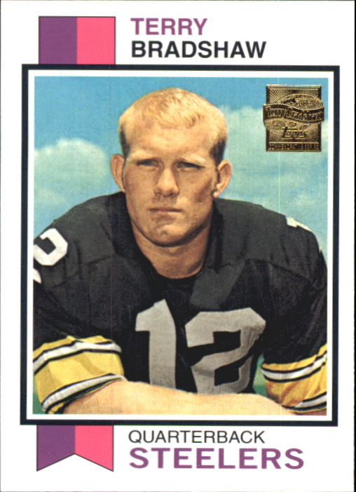 2002 Topps Terry Bradshaw Reprints #3 Terry Bradshaw '73