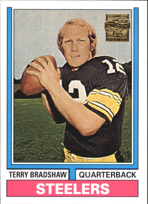 2002 Topps Terry Bradshaw Reprints #4 Terry Bradshaw '74