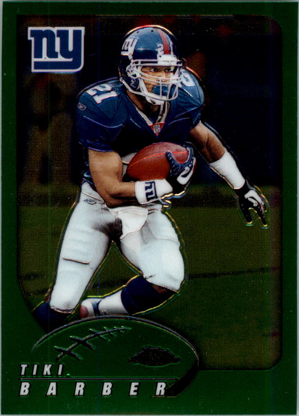 2002 Topps Chrome #98 Tiki Barber