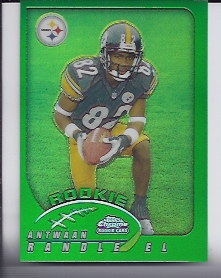 2002 Topps Chrome #192 Antwaan Randle El RC