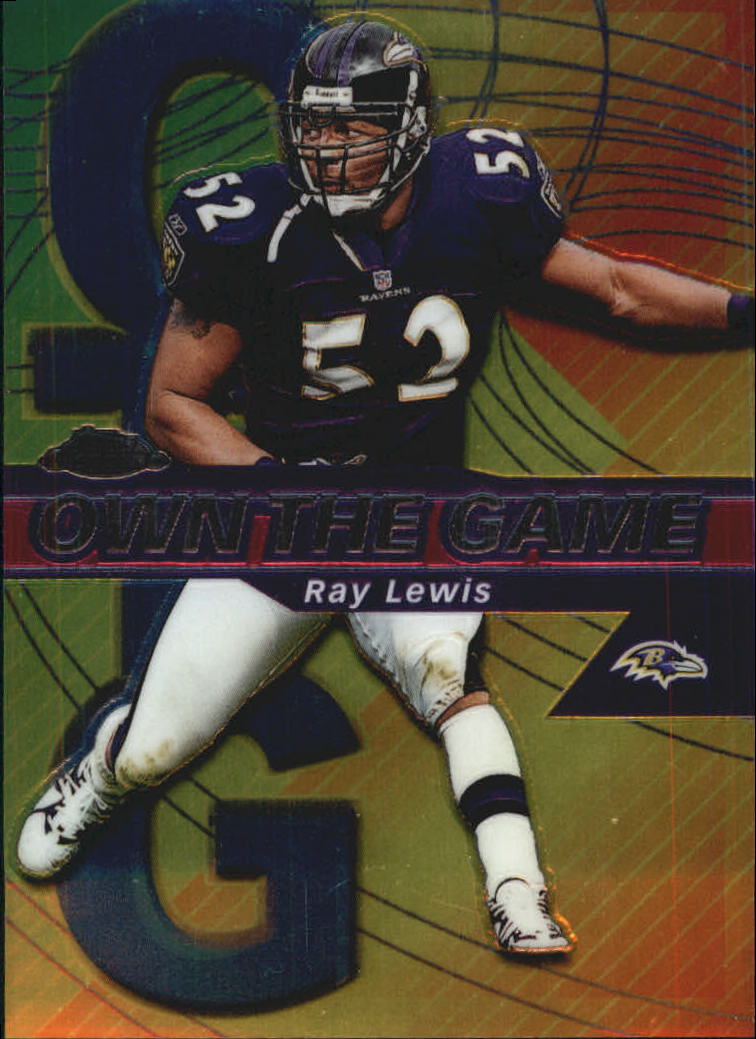 2002 Topps Chrome Own the Game #OG27 Ray Lewis