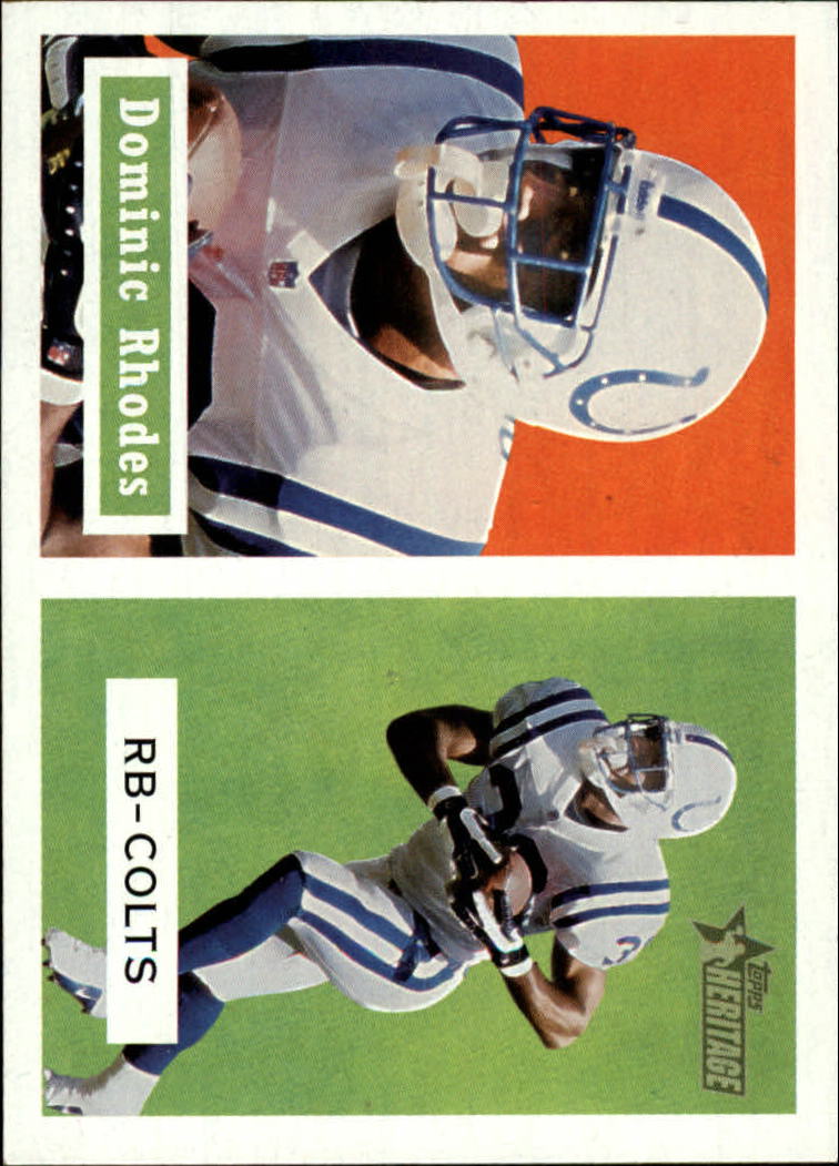 2002 Topps Heritage #16 Dominic Rhodes