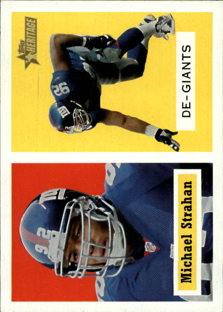 2002 Topps Heritage #20 Michael Strahan