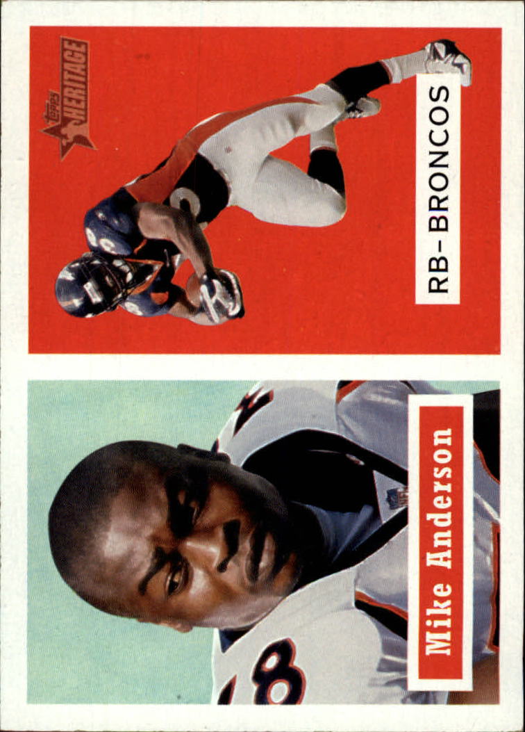 2002 Topps Heritage #51 Mike Anderson