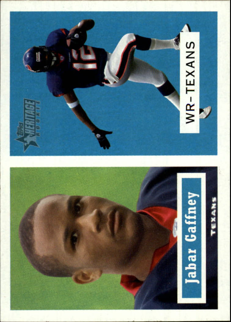 2002 Topps Heritage #183 Jabar Gaffney RC