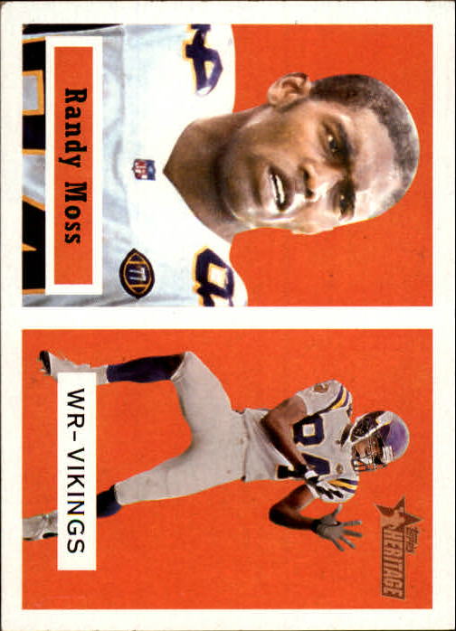 2002 Topps Heritage Black Backs #6 Randy Moss