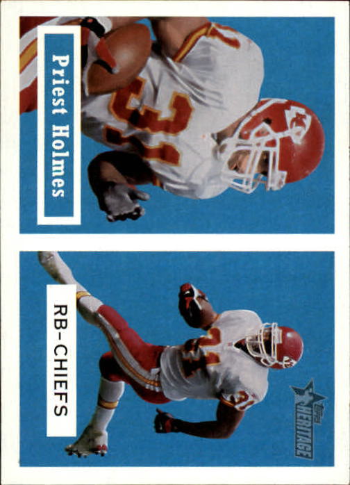 2002 Topps Heritage Black Backs #28 Priest Holmes