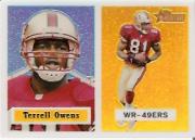2002 Topps Heritage Retrofractors #48 Terrell Owens