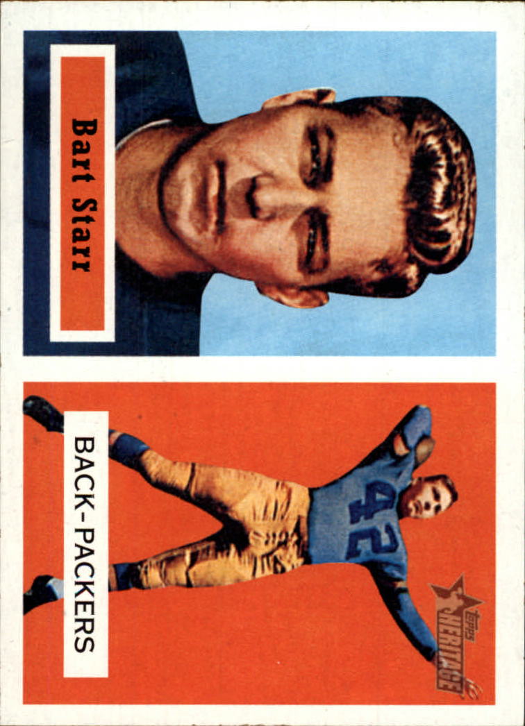 2002 Topps Heritage 1957 Reprints #RBS Bart Starr