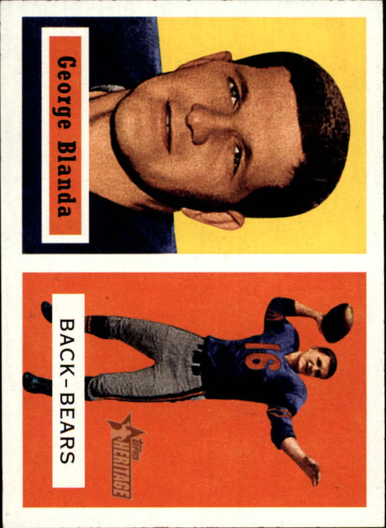 2002 Topps Heritage 1957 Reprints #RGB George Blanda