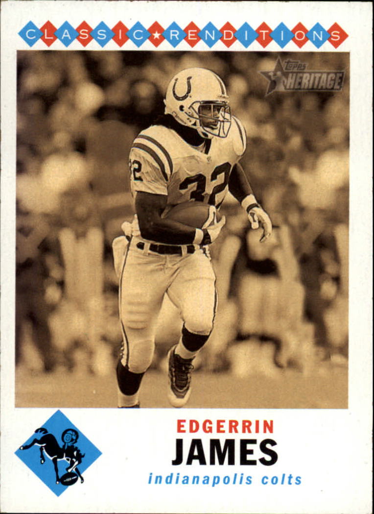 2002 Topps Heritage Classic Renditions #CREJ Edgerrin James