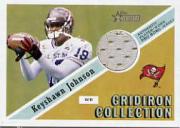 2002 Topps Heritage Gridiron Collection Jerseys #GCKJ Keyshawn Johnson