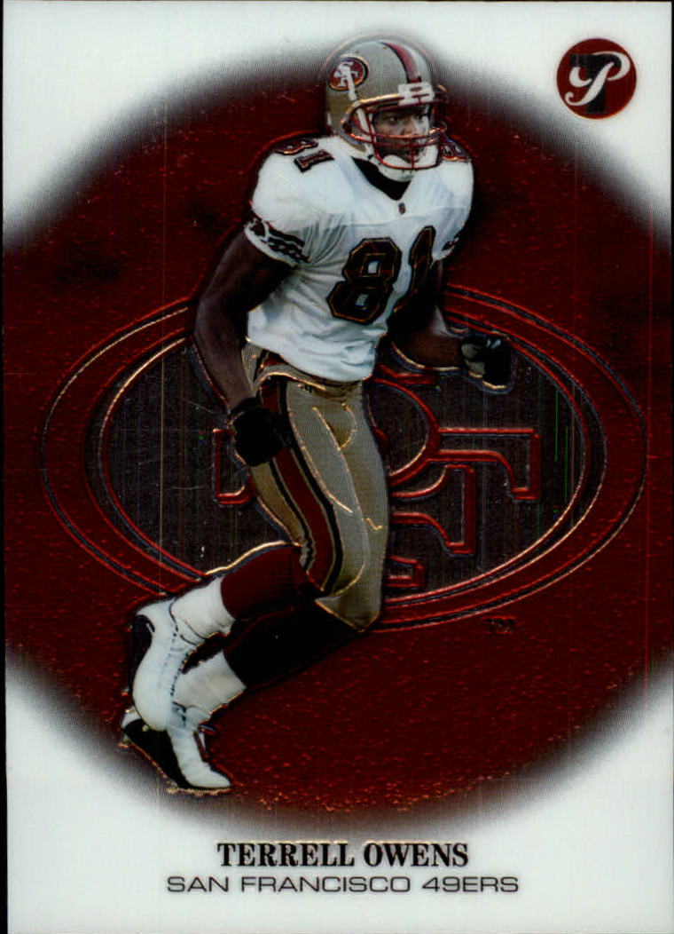 2002 Topps Pristine #43 Terrell Owens