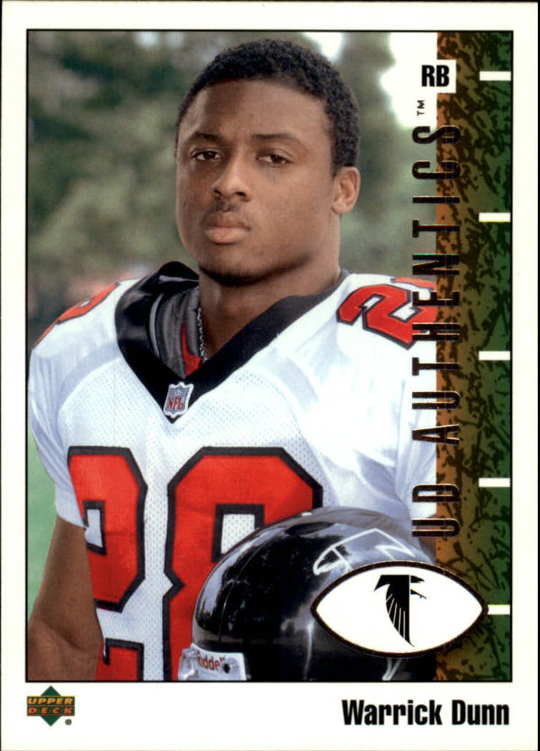 2002 UD Authentics #5 Warrick Dunn