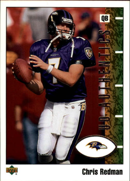 2002 UD Authentics #7 Chris Redman