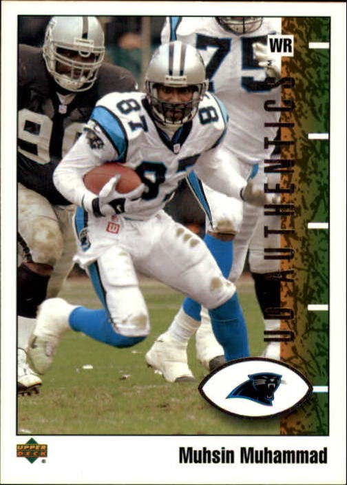 2002 UD Authentics #13 Muhsin Muhammad