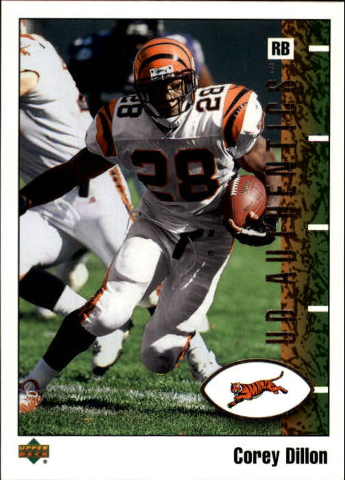 2002 UD Authentics #17 Corey Dillon