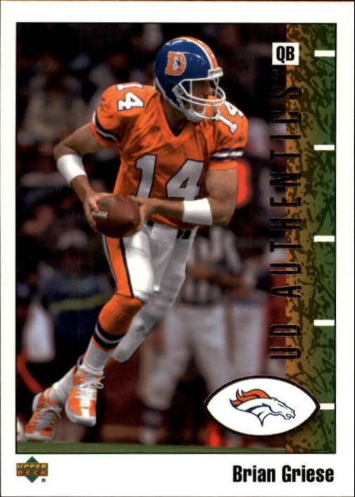 2002 UD Authentics #24 Brian Griese