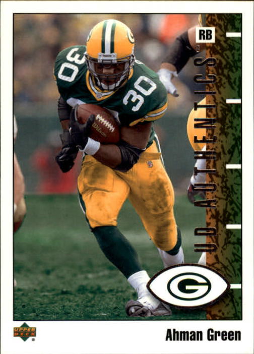 2002 UD Authentics #31 Ahman Green
