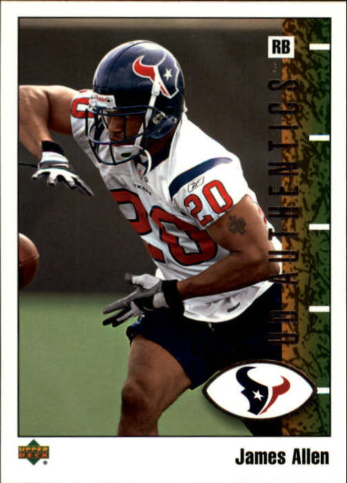 2002 UD Authentics #34 James Allen
