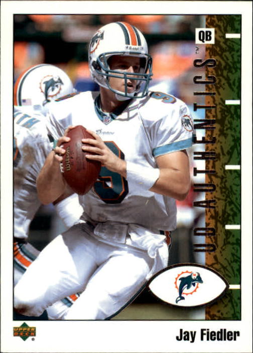 2002 UD Authentics #46 Jay Fiedler