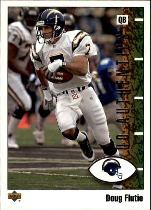 2002 UD Authentics #71 Doug Flutie