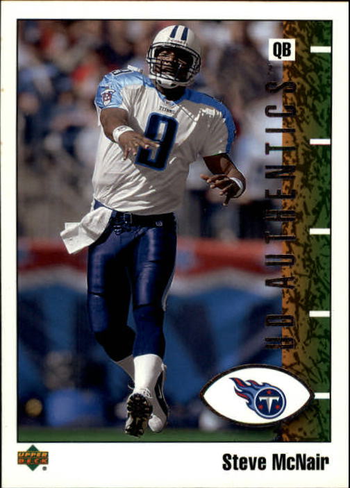2002 UD Authentics #88 Steve McNair