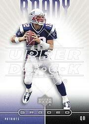 2002 UD Graded #53 Tom Brady