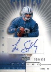 2002 UD Graded #158 Luke Staley A AU RC
