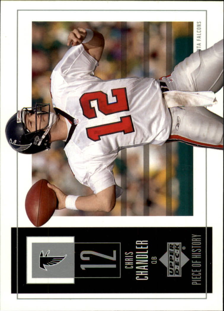 2002 UD Piece of History #3 Chris Chandler