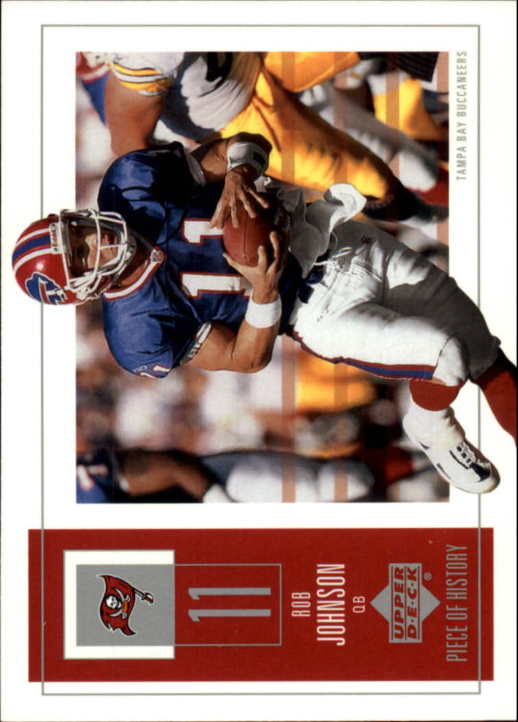2002 UD Piece of History #10 Rob Johnson