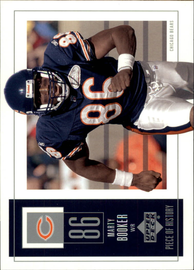 2002 UD Piece of History #19 Marty Booker